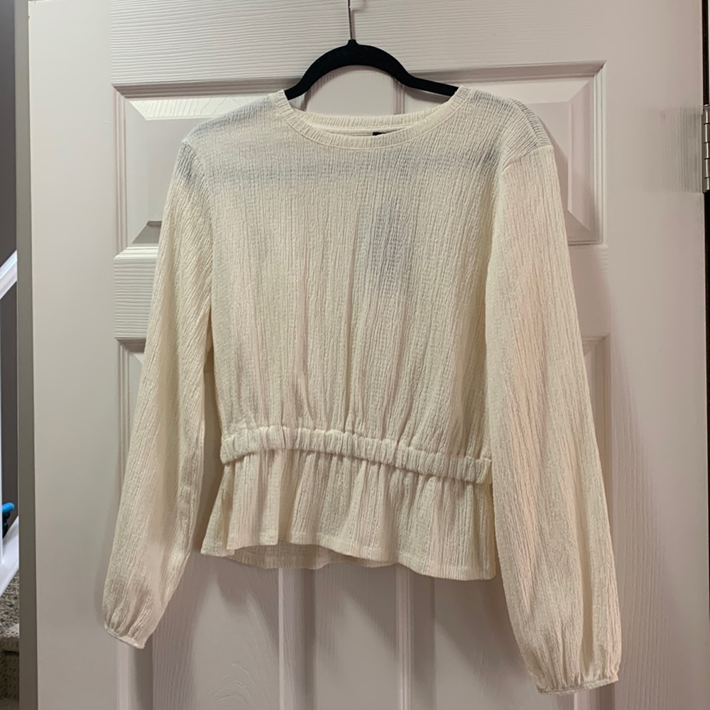 Dynamite peplum top